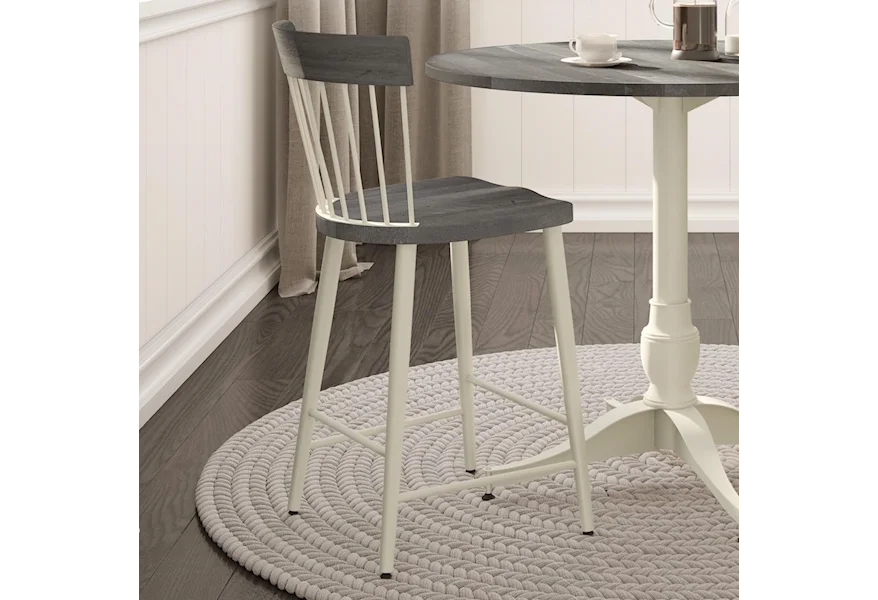 Farmhouse 26" Angelina  Counter Stool by Amisco at Esprit Decor Home Furnishings